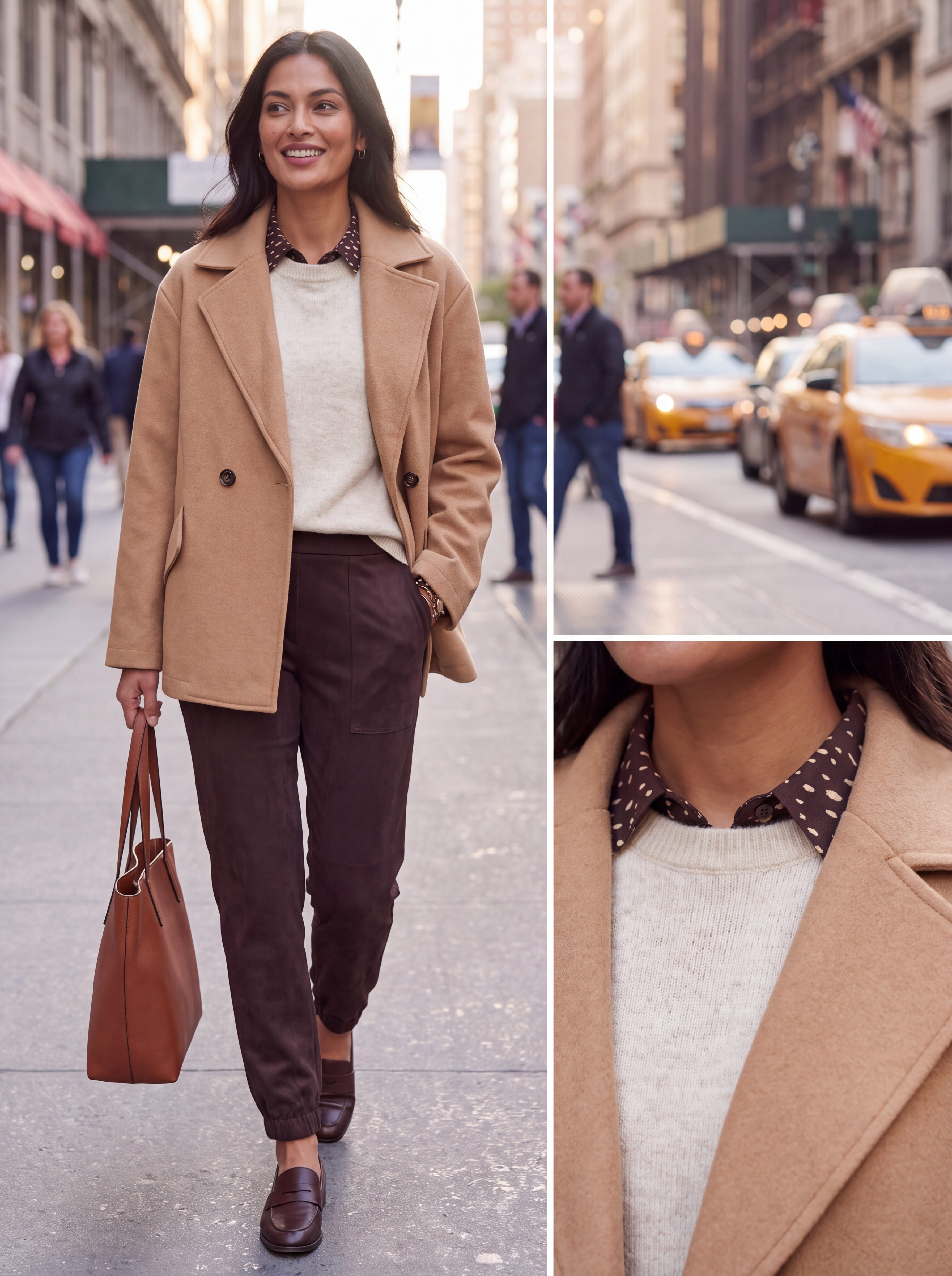 Dámsky pulóver BROADWAY NYC FASHION ECRU MELANGE s.WEAR 9